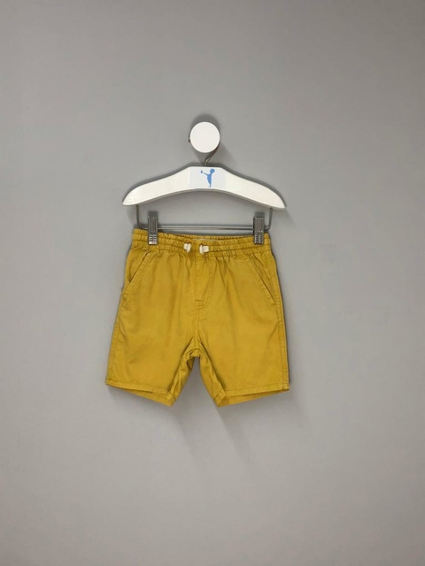 Bermuda Sarja Amarelo Zara Infantil