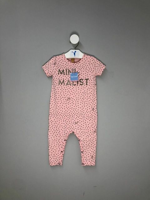 Macacão Poá Rosa Up Baby