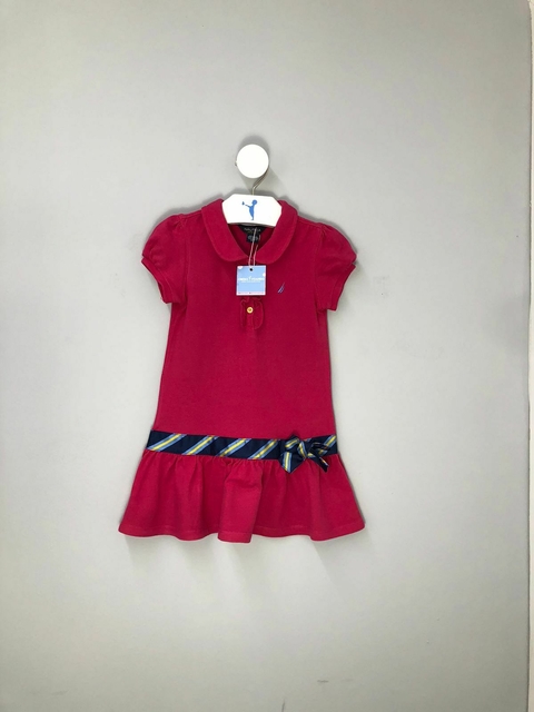 Vestido Nautica Rosa Infantil