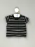 Camiseta Bebe Listrada Carter's Preto - comprar online