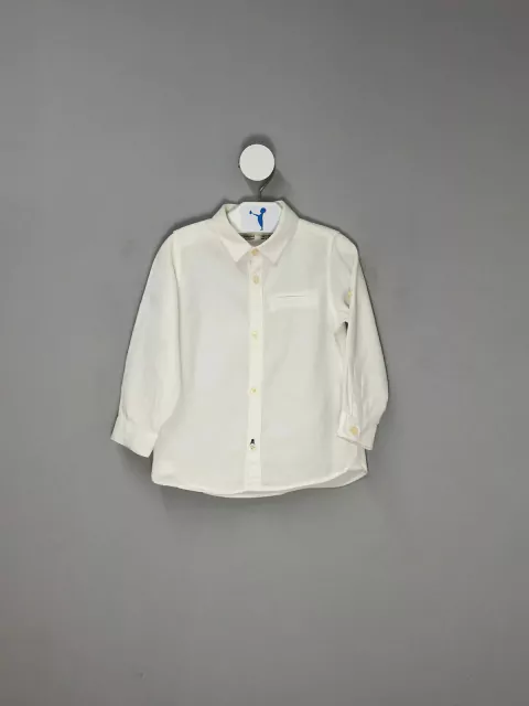 Camisa Zara Infantil Off White