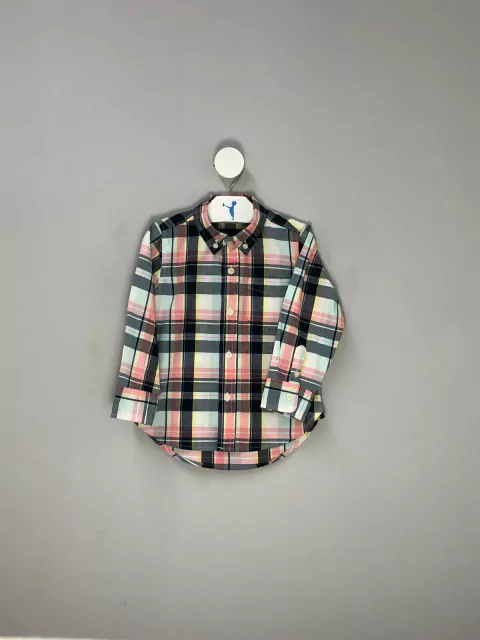 Camisa Infantil Xadrez Gap