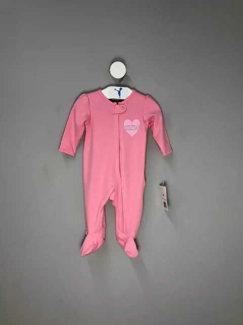 Macacão Bebe Rosa Hurley Novo