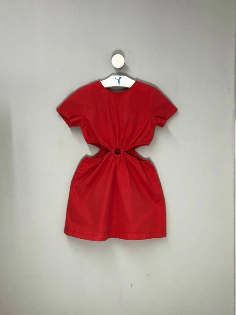 Vestido Zara Vermelho Infantil