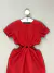 Vestido Zara Vermelho Infantil - comprar online