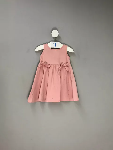 Vestido Pool Kids Rosa com Glitter Infantil