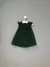 Vestido Infantil Veludo Verde Carter's