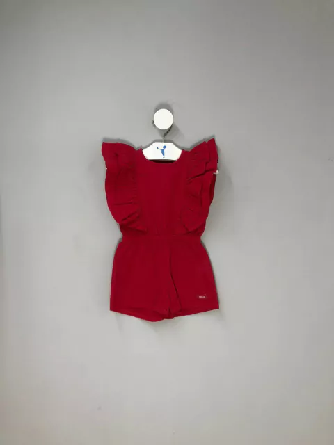 Macacão Vermelho Tip Top Infantil