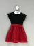 Vestido Infantil Preto e Vermelho Ralph Lauren - comprar online