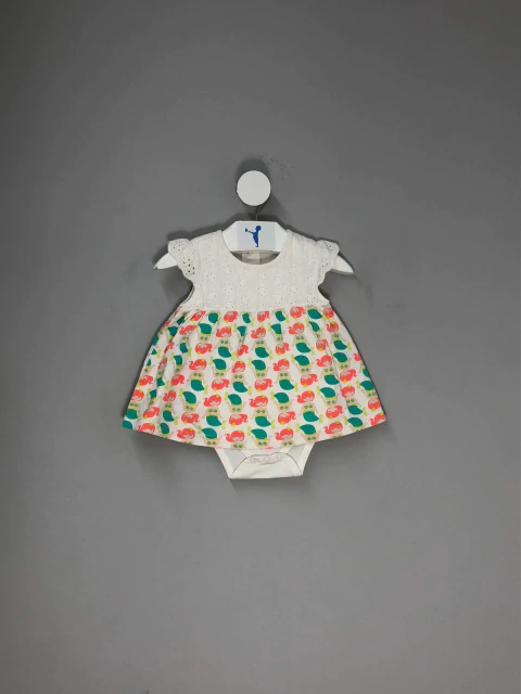 Body Vestido Regata Bebê Sereia