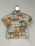 Camisa Xadrez Laranja Gap Infantil - Cresci Voando - Brechó Infantil Online