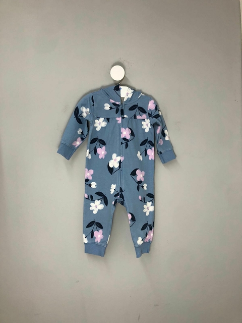 Macacão Moletom Florido Carter's Infantil - comprar online