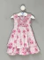 Vestido Florido Rosa Pequerruchos Infantil na internet