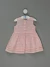 Vestido Festa Infantil Rosa Tip Top - Cresci Voando - Brechó Infantil Online