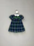 Vestido Xadrez Azul Marinho Charanga Infantil - comprar online