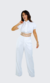 Calça Pantalona com Friso
