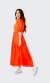 Vestido Midi com Manga Jade