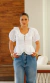 Blusa Babado Vitória