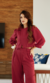 Blusa Cibelle - Cor Vinho - comprar online