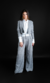 Blazer Curto Amanda - Cinza Mescla - loja online