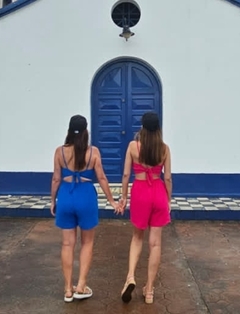Conjunto Top + Shorts na internet
