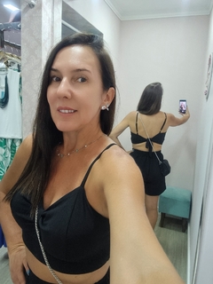 Conjunto Top + Shorts - Varal da Cris Moda Feminina 