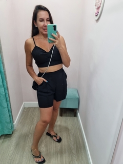 Conjunto Top + Shorts na internet