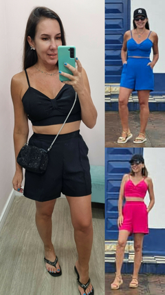 Conjunto Top + Shorts
