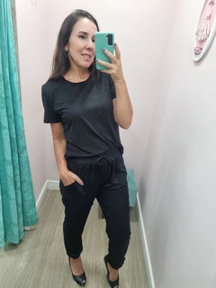 Conjunto Jogger Suede - Varal da Cris Moda Feminina 