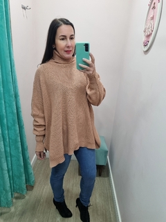 Blusa Poncho na internet