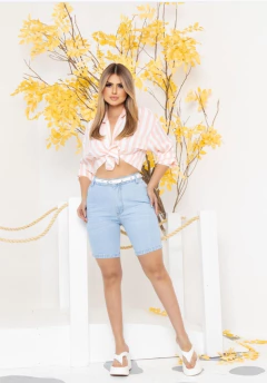 Bermuda Jeans - Varal da Cris Moda Feminina 