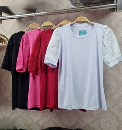 Blusa manga laise - loja online