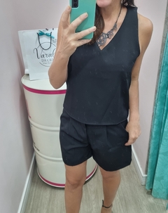 Conjunto em Alfaiataria - Varal da Cris Moda Feminina 