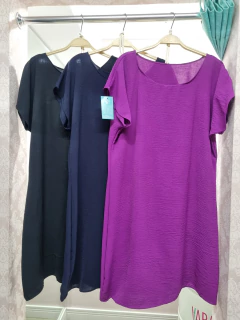 Vestido Camiseta Plus - Varal da Cris Moda Feminina 