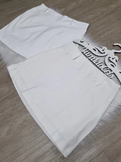 Saia Shorts Rita - Off White - comprar online