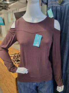 Blusa Ombro aberto - Varal da Cris Moda Feminina 