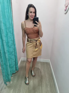 CROPPED GLADIADORA - Varal da Cris Moda Feminina 
