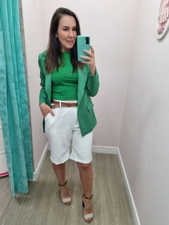 Maxi Blazer em Alfaiataria - Varal da Cris Moda Feminina 
