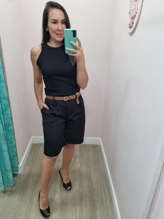 Bermuda Alfaiataria - Varal da Cris Moda Feminina 