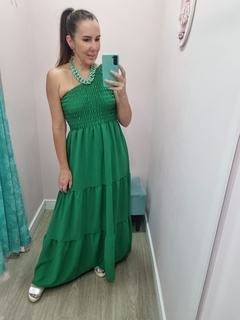 Vestido Nula Manga Lastex Vermelho