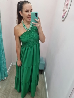 Imagem do Vestido Nula Manga Lastex Vermelho