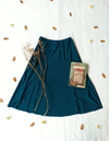 Saia midi verde jade - M/G