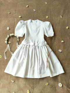 Vestido branco vintage boneca - P/M - Themargare