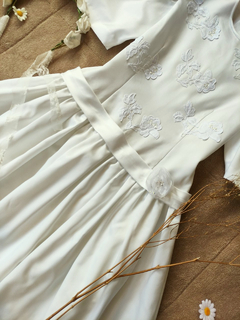 Imagem do Vestido branco vintage boneca - P/M