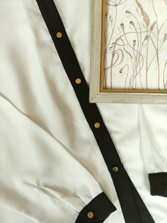Camisa off white golinha preta - M - loja online