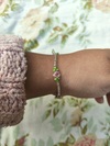 Kit colar/gargantilha, pulseira e brincos flores delicadas