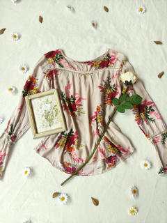 Imagem do Blusa rose floral Juliet - GG
