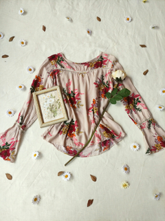 Blusa rose floral Juliet - GG na internet