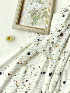 Vestido/saia off white gotas - M - Themargare