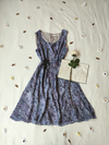 Vestido midi estampado Cotton Colors - GG/XG